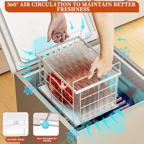 Freezer Organizer Bins for 3.5 Cu.Ft,Upgrade Quick | Home Organization - Image 6