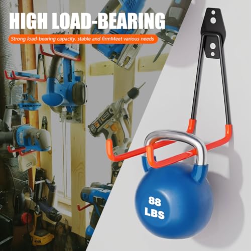 Heavy Duty Garage Storage Hooks 4 Pack Garage Tool | Garage Storage - Image 5