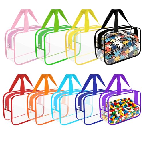 9 Packs Extra Large Toy Storage Bags with Labels, Reusable - Image 2