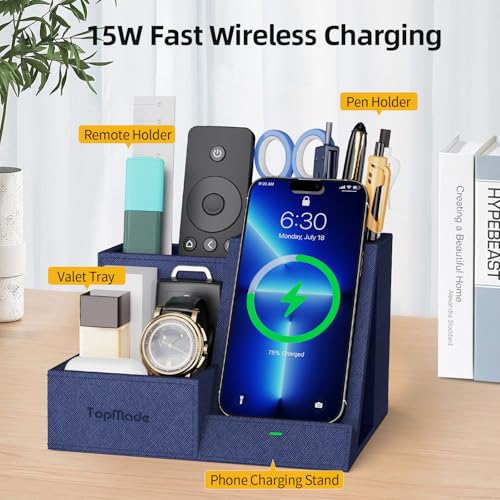Wireless Charger with Desk Organizer, Multifunctiona | All Products - Image 4