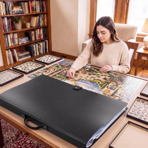 Feifeiya 20 Pockets Puzzle Folder 2000pcs Black 27x39 - Image 5