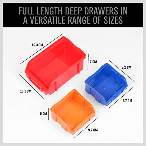 SEDY 30-Bin Wall-Mounted Storage Rack System - Heavy | All Products - Image 4