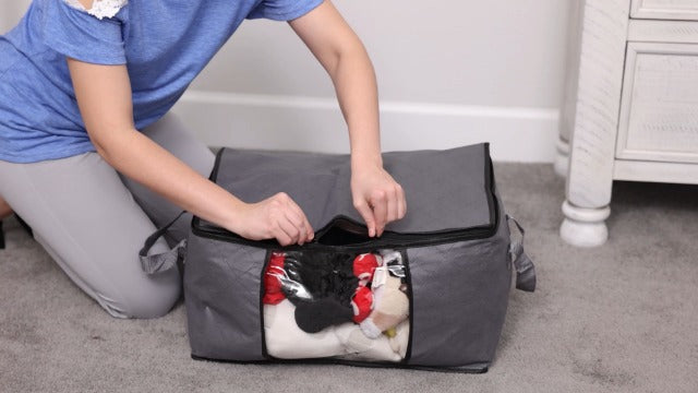 Fab totes 6 Pack Storage Bags for Clothes Blanket Storage Bins - Image 8