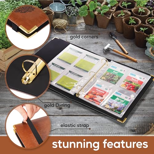 Willow and Wildflower Garden Seed Organizer Binder, Seed - Image 5