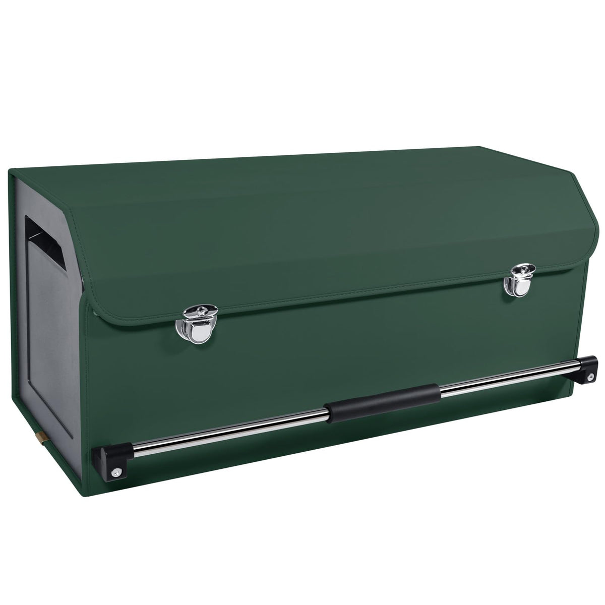 Trunk Organizer for Car with Lid Leather Trunk Organizer - Image 1