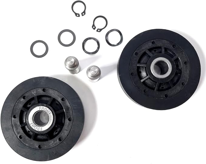 Universal Dryer Drum Roller Kit Replacement Replacement for Speed Queen RB170002, 510708 & Alliance Models - High-Durability Nylon Rollers, Corrosion-Resistant Steel Bearings, 3-Year Warranty