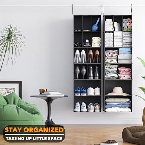 SpaceAid 2 Pack Hanging Closet Organizer and Storage | All Products - Image 8
