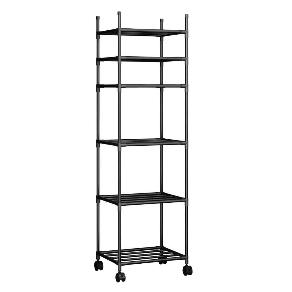Black Shelving Unit, 42x 32 x 165 cm - Image 1