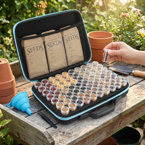 60 Slots Seed Storage Organizer with 10 Seed | Home Organization - Image 3