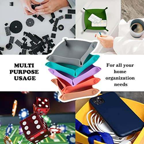 Collapsible Board Game Storage Bowls, Portable Folding - Image 5