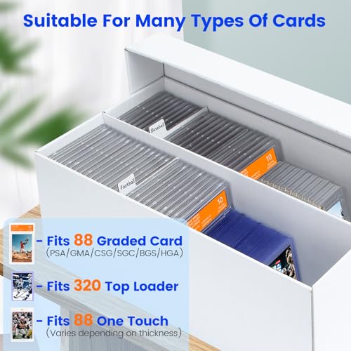 Pulchra 6 Pack Trading Graded Card Storage Box - 2 Rows - Image 4