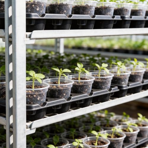 5 Pack Reusable 20 Cell Seed Starter Trays for 3 Inch Nursery - Image 7