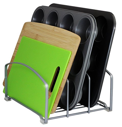 Deco Brothers Cookware Organizer Rack for Kitchen Cabinet, 3 Slot - Image 2