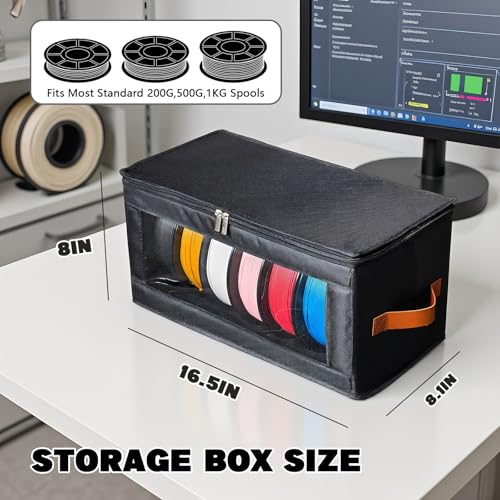 3 Pack 3D Printer Filament Storage Box Container for | All Products - Image 5