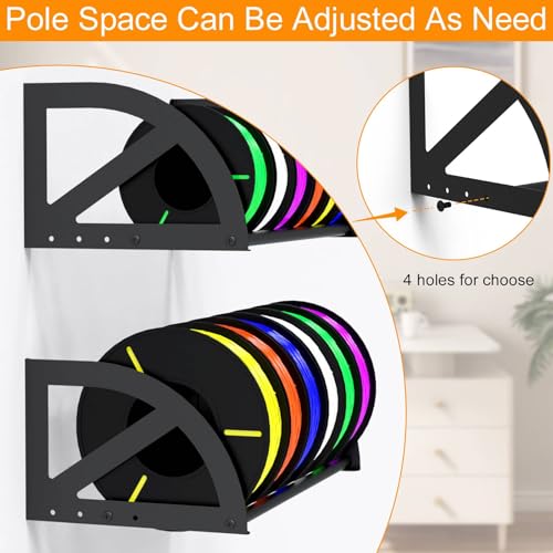 Demao 3D Printer Filament Rack, 2 Pack Wall-Mounted - Image 5