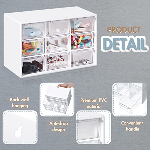 Amyhill 6 Pcs Mini Drawer Organizer Small Organizer with 9 - Image 5