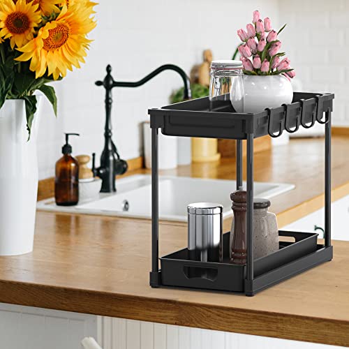 Simple Houseware 2-Tier Standard Under Sink Storage | All Products - Image 4