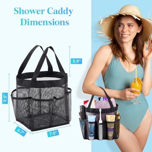 Lifewit Mesh Shower Caddy Portable, Dorm Room Essent | All Products - Image 5