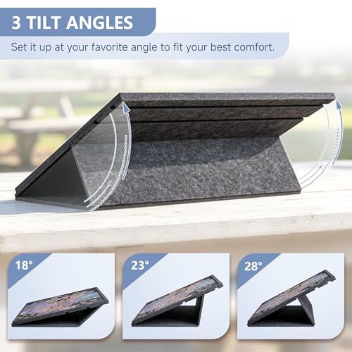 Tilting Jigsaw Puzzle Board with 2-in-1 Stand and Cover - Image 5