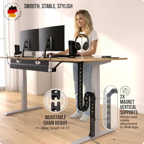 Ultimate Setup Under Desk Cable Management Vertebrae - Image 3