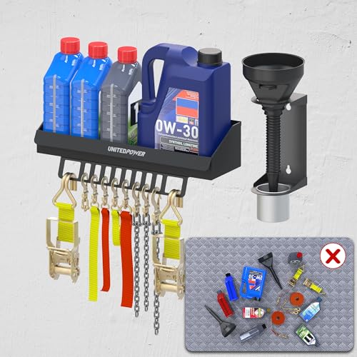 UNITEDPOWER 6 Quart Motor Oil Storage Rack, Bottle Shelf - Image 7