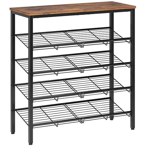 Nunsino Shoe Rack for Closet,5 Tier Shoe Organizer for Entryway - Image 2