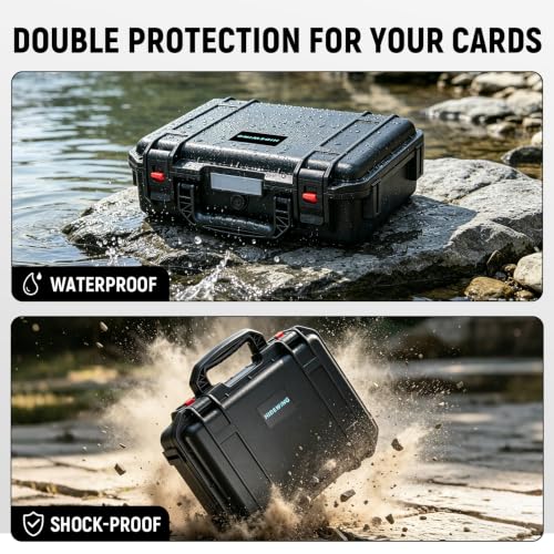 Toploader Box Trading Card Case: Fits 3"x4" Top Loaders Sports - Image 7