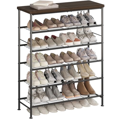 SUOERNUO 6 Tier Shoe Rack Organizer for Closet Shoe | All Products - Image 2