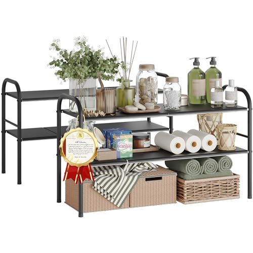 Under Sink Organizers and Storage,Expandable under cabinet - Image 2