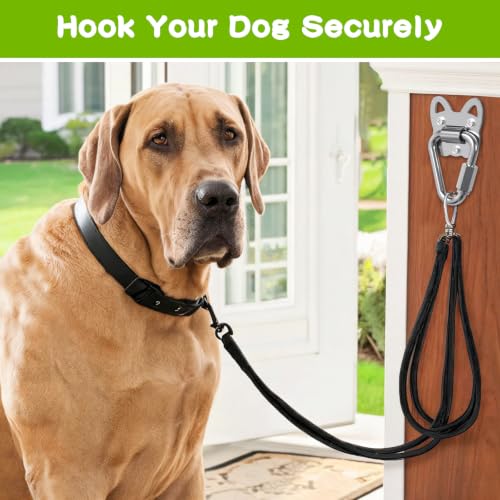 Dog Leash Holder Wall Mount Stainless Steel Hook, 1 Pack - Image 5