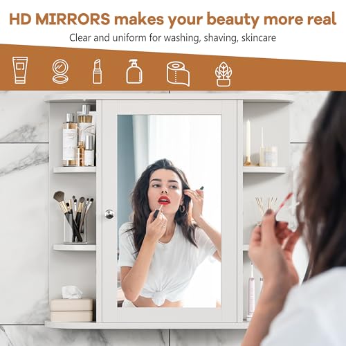 Bathroom Medicine Cabinet, Bathroom Mirror Cabinet Wall - Image 5