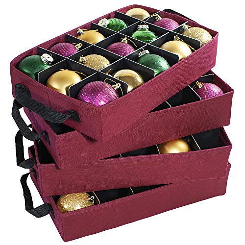 Christmas Ornament Storage Box, Holds 60-3 Inch Ornaments - Image 4