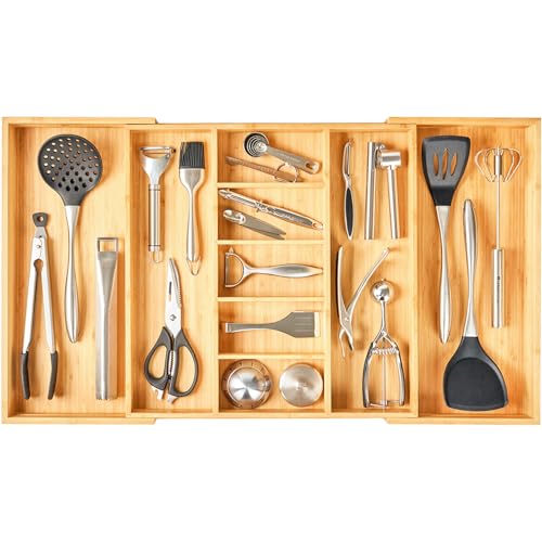 Umilife Extra Large Expandable Kitchen Drawer Organizer - Image 2