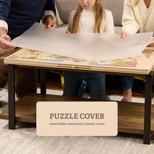 1500 Piece Rotating Wooden Puzzle Board (Fits Puzzles Up - Image 6