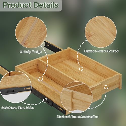 BAMEOS 2-Pack 14" to 20" Adjustable Width Soft Close | All Products - Image 5