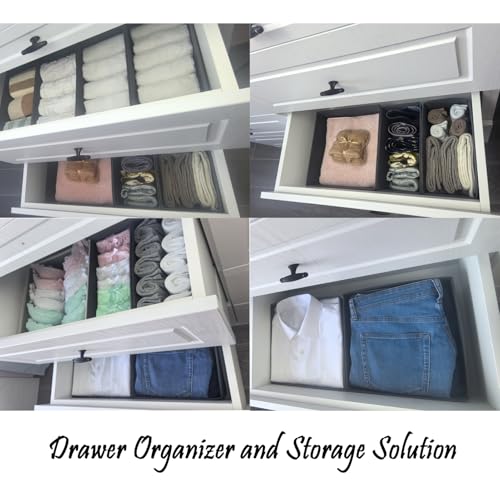 Bructhun Sock Drawer Organizer 3 Pack - Image 8