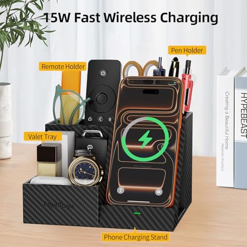 Wireless Charger with Desk Organizer, Multifunctiona | All Products - Image 4