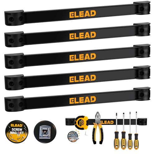 6-Piece 12" Magnetic Tool Holder Storage Organizer - Wall - Image 2