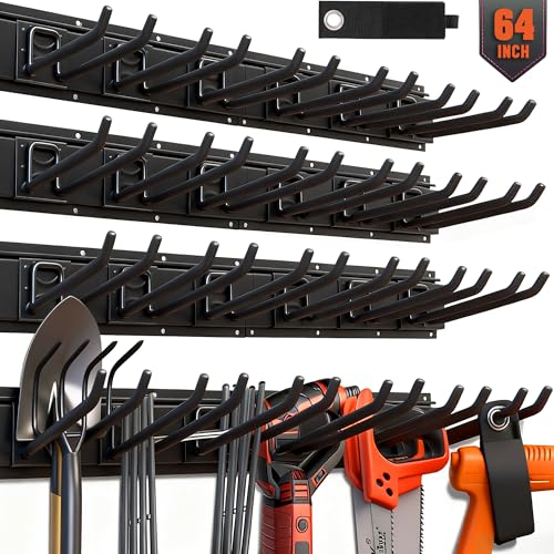 HORUSDY 64-Inch Heavy Duty Garage Organization Rack, 14 - Image 2