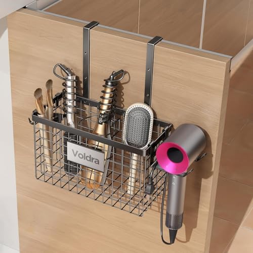 Hair Dryer Holder Cabinet Door, Adhesive Hair Tool | Home Organization - Image 2