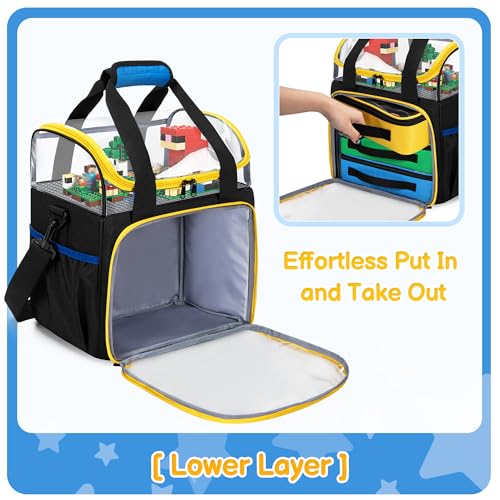 Rexmica 4 Packs Toy Storage Organizer Pouch Bag Compatible - Image 4