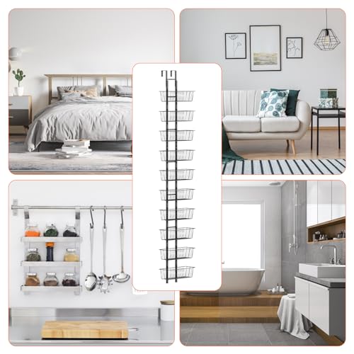 10 Tier Over the Door Pantry Organizer, Over the Door Organizer - Image 6