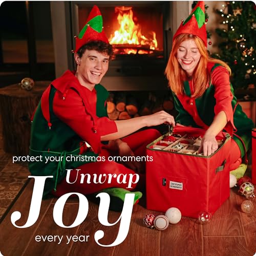Handy Laundry Christmas Ornament Storage - Stores upto 64 Holiday - Image 4