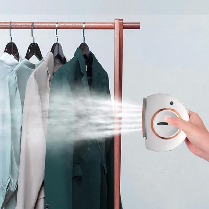 Handheld Steam Iron for Clothes Portable Dry Wet Dual Use Garment Steamer Electric Ironing Machine for Household Travel Use