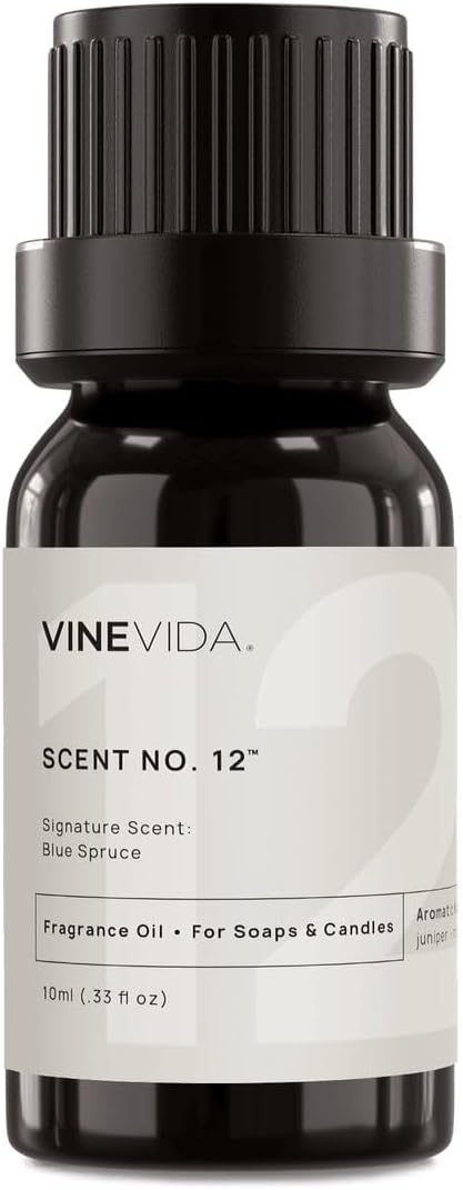 VINEVIDA [0.33oz] Scent No.12 Fragrance Oil for Candle Making and Soap Making - Premium Candle Scents for Soy Candles