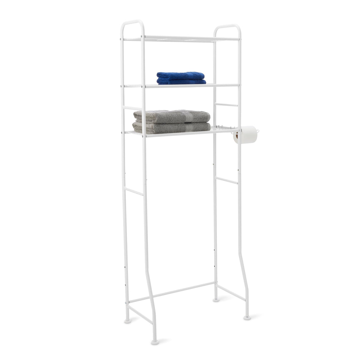 Amazon Basics Over the Toilet Storage Organizer, 3-Tier - Image 1