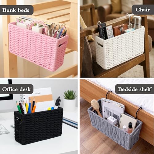 Cotton Rope Woven Bedside Caddy for Dorm Bed | Home Organization - Image 7