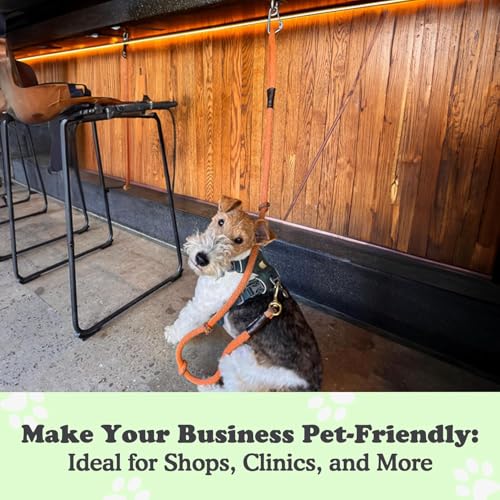 Canine Hitch- Secure Dog Leash Parking Wall Slim Hook | Pet Essentials - Image 4