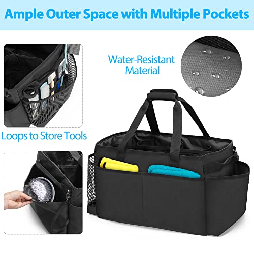 HODRANT Extra-Large Cleaning Caddy with Handles & Multi Pockets - Image 4