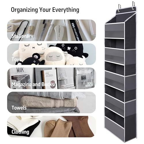 TYMENSH Over the Door Organizer for Bedroom Bathroom Pantry, 5 - Image 7